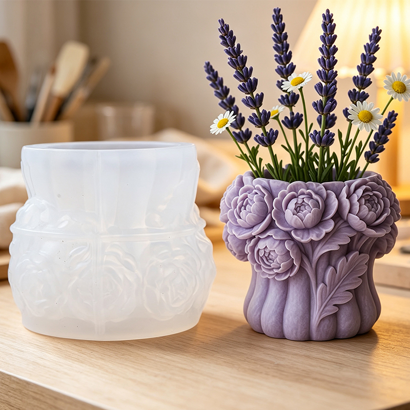 Potsticker Mold - Moule en silicone 3D pour vase