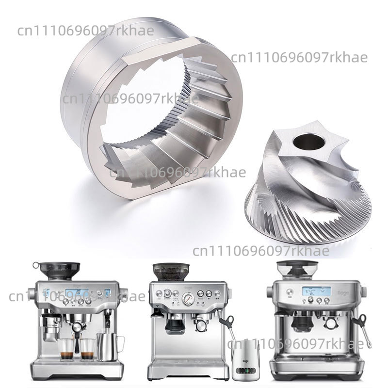 Breville Espresso Barista Touch - Moulins coniques à 5 cœurs, broyeurs