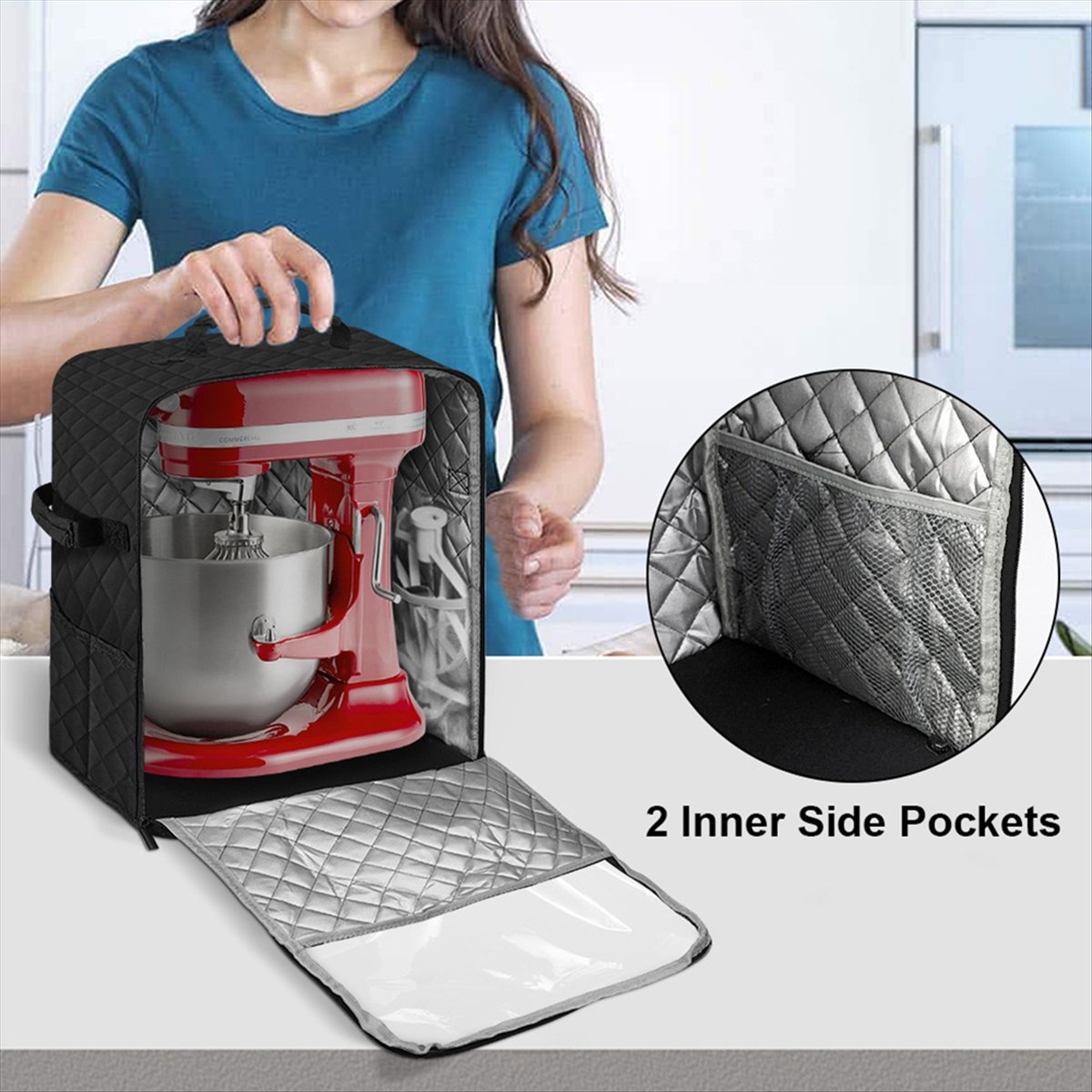 Kitchenaid Mixer Hand Mixer - 【SÉLECTION POPULAIRE】Housse de protection pour batteur