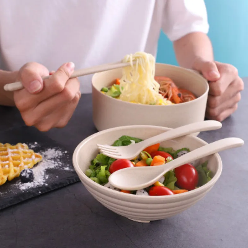 Dim Sum Basket - Grand bol à riz en paille