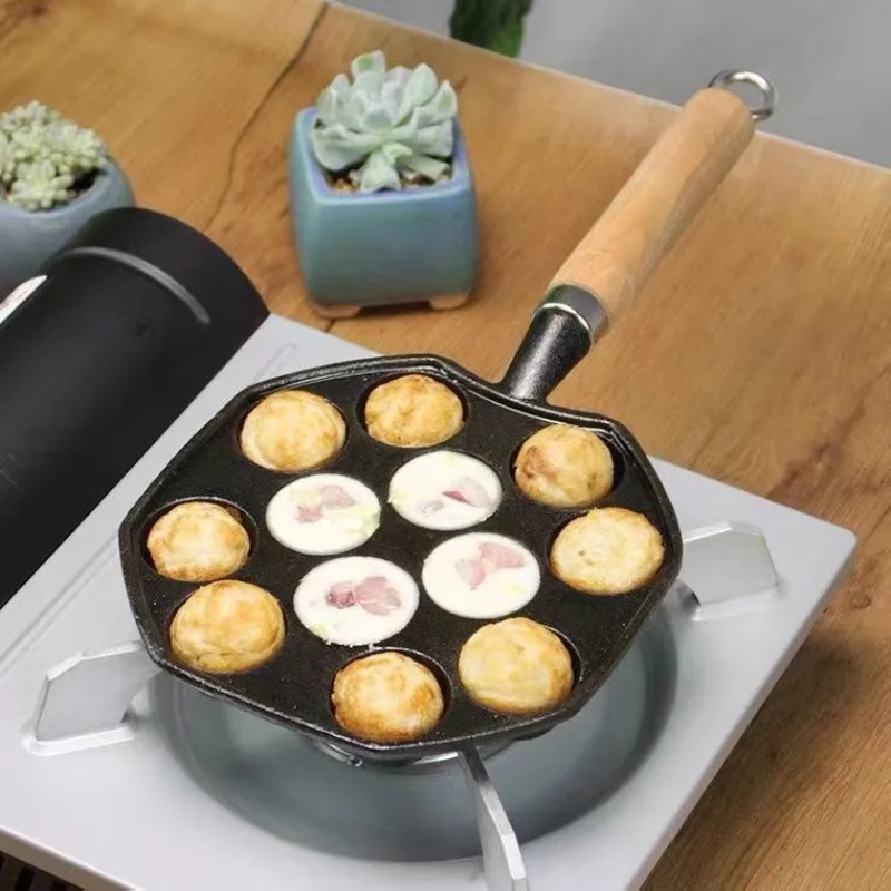 Poêle à gaz en fonte à inducti - Cast Iron Corn avis et prix