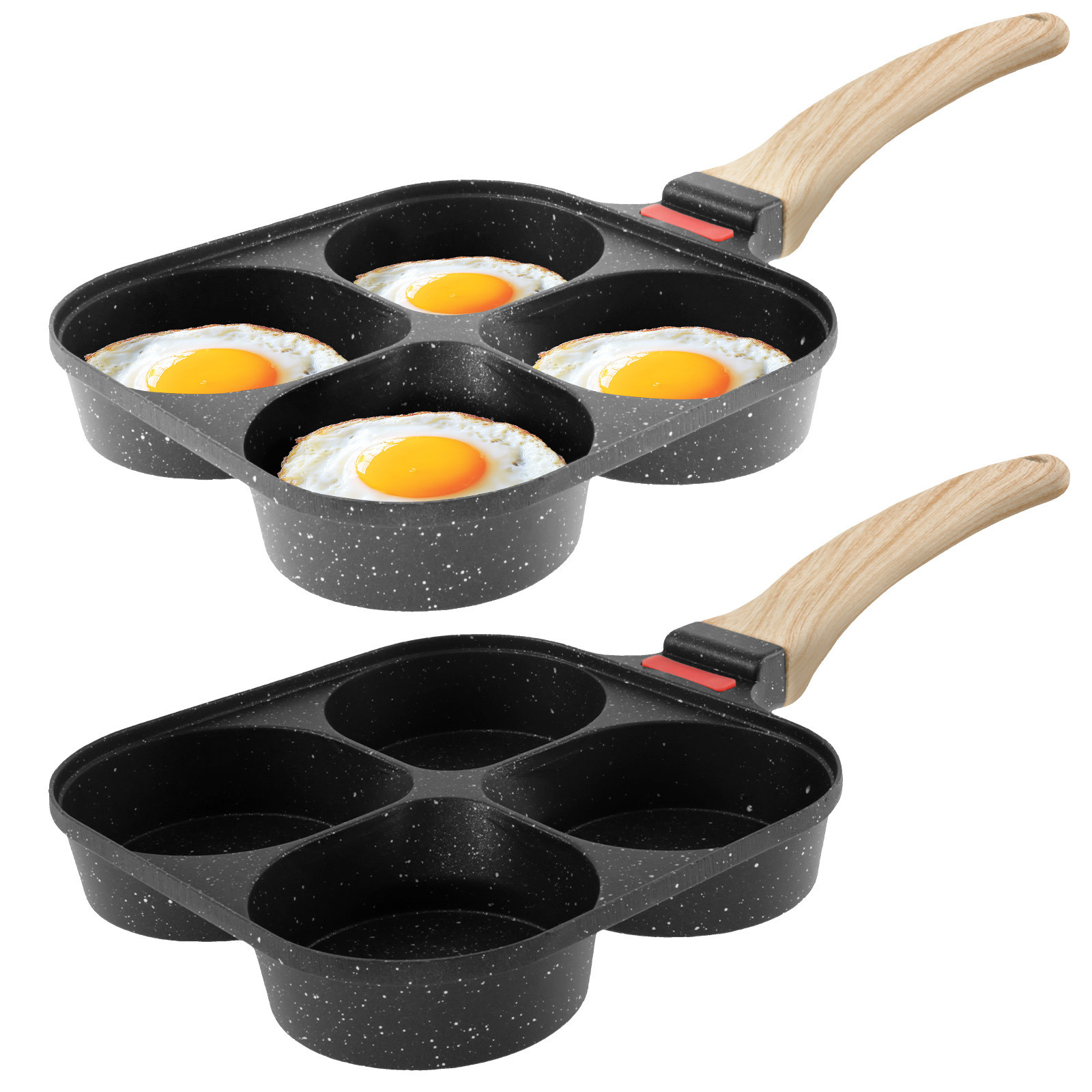 Poêle à œufs antiadhésive, 4 t - Egg Waffle Pan avis et prix