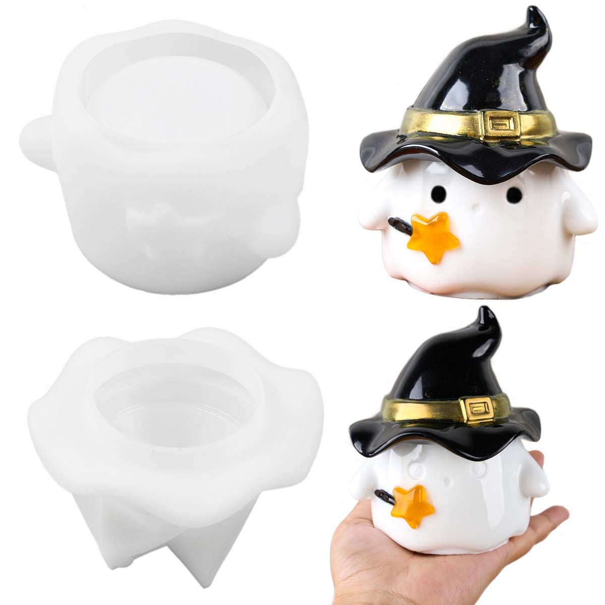 Pot de bougie fantôme en Silic - Potsticker Mold avis et prix