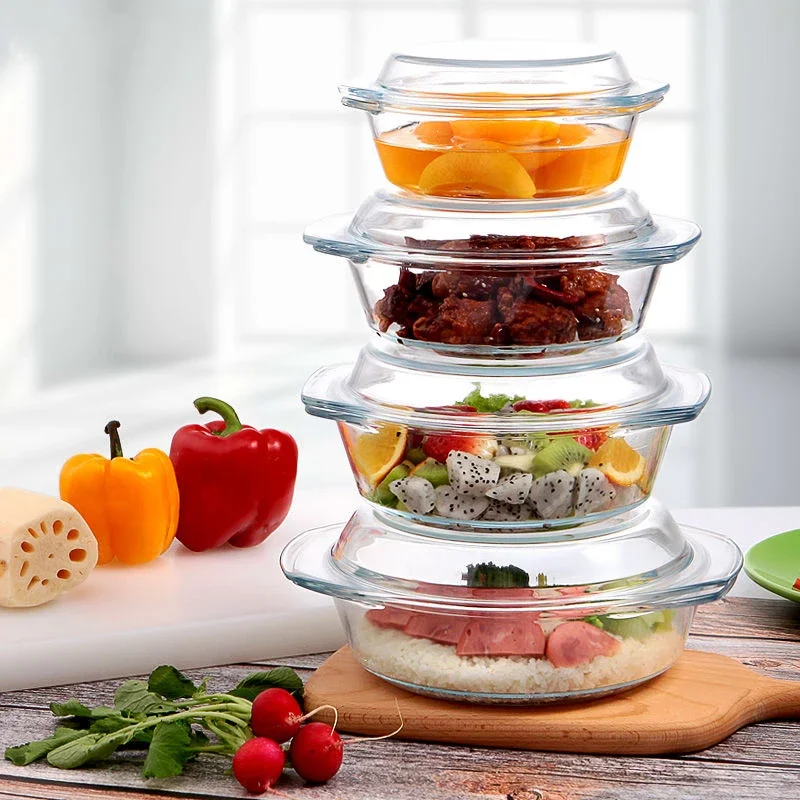 Bol en verre trempé avec couve - Dim Sum Basket avis et prix