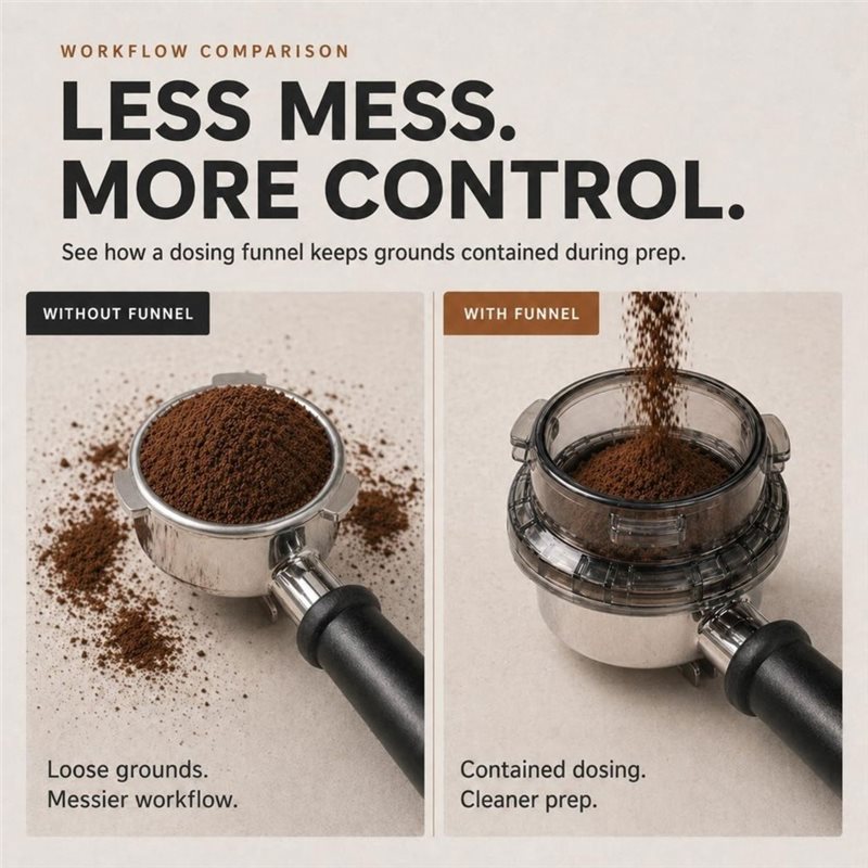Entonnoir doseur A65T-Twist-Lo - Breville Espresso Barista Touch avis et prix