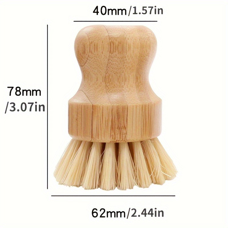 Brosse à vaisselle en bambou a - Cast Iron Corn avis et prix