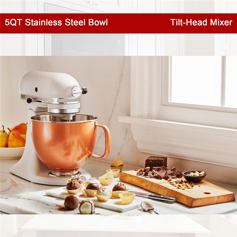 Bol mélangeur en acier inoxyda - Kitchenaid Mixer Artisan 5Qt avis et prix