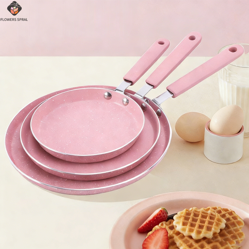 1 poêle à frire rose antiadhés - Egg Waffle Pan avis et prix