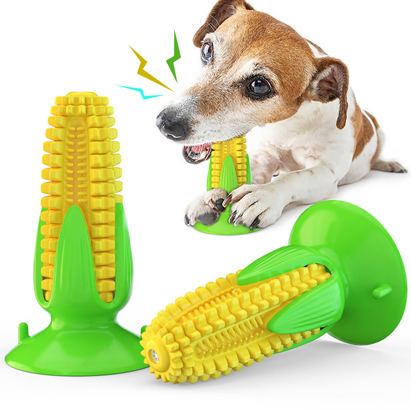 Jouet pour chien avec ventouse - Corn Dog Stick avis et prix