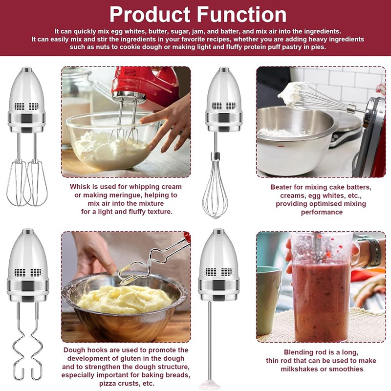 ABKO-accessoires de mélangeur  - Kitchenaid Mixer Hand Mixer avis et prix