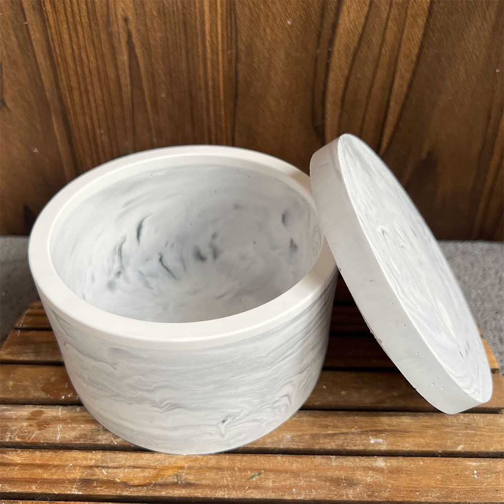 Boîte de bougie ronde en cimen - Potsticker Mold avis et prix