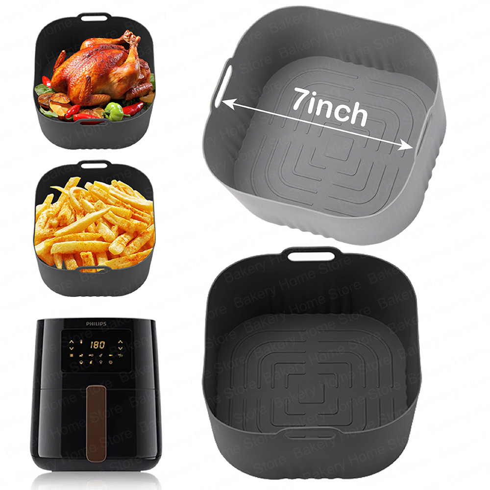 Doublures en silicone carrées  - Philips Air Fryer Hd9252 avis et prix